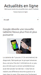 Mobile Screenshot of actualites-move.com